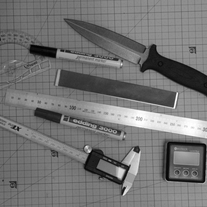How to measure knife sharpening angle