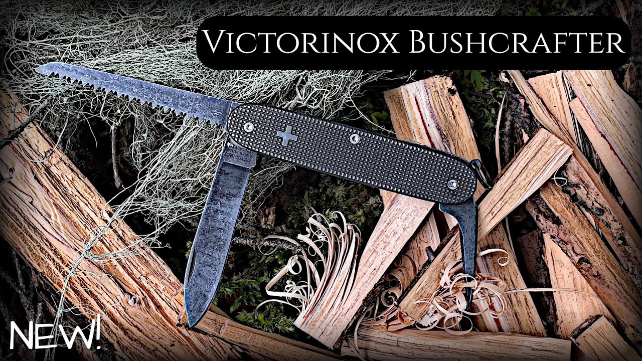 NEW! VICTORINOX BUSHCRAFTER , Kadet Sharpener