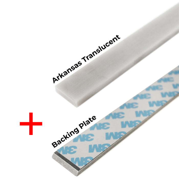 Arkansas Translucent + Backing Plate