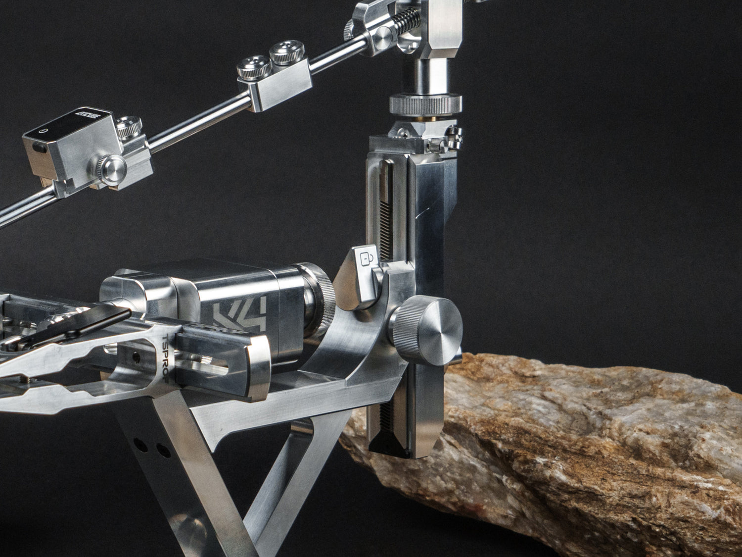 Multi-level rack-and-pinion height adjuster