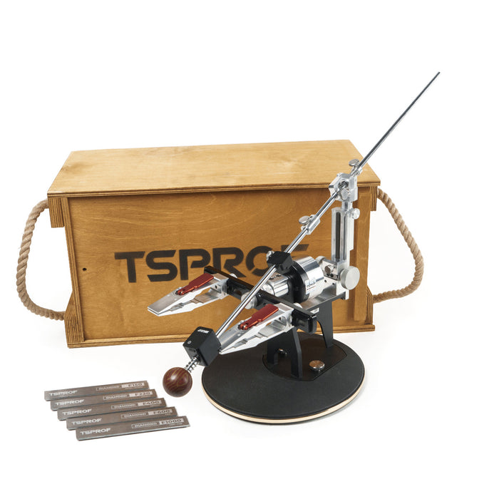 TSPROF K03 Pro AL Quick Edition Sharpening Kit+, red