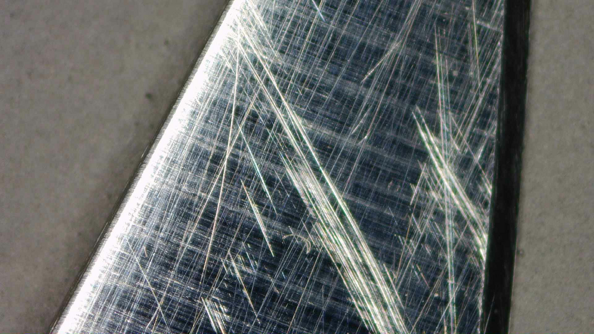 How to remove scratches on knife blade — TSPROF