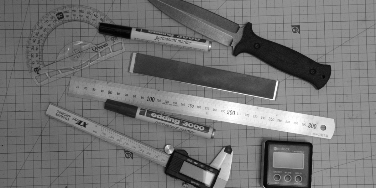 How to measure knife sharpening angle — TSPROF