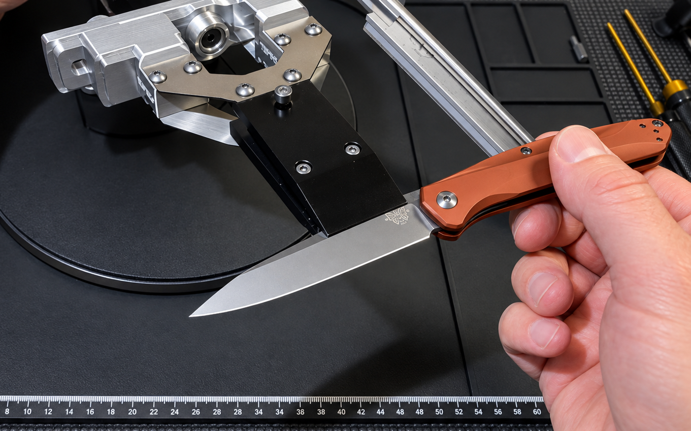 How to Sharpen MagnaCut Steel: Angles, Grits, and Technique
