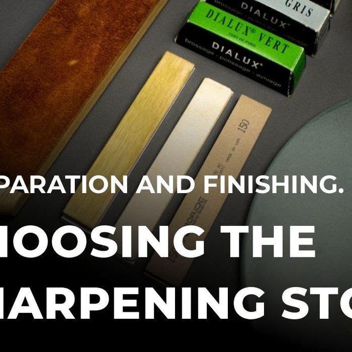 Choosing the Sharpening Stones. Preparation and finishing. Pt.2