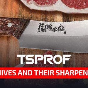 Carving knives and their sharpening angles