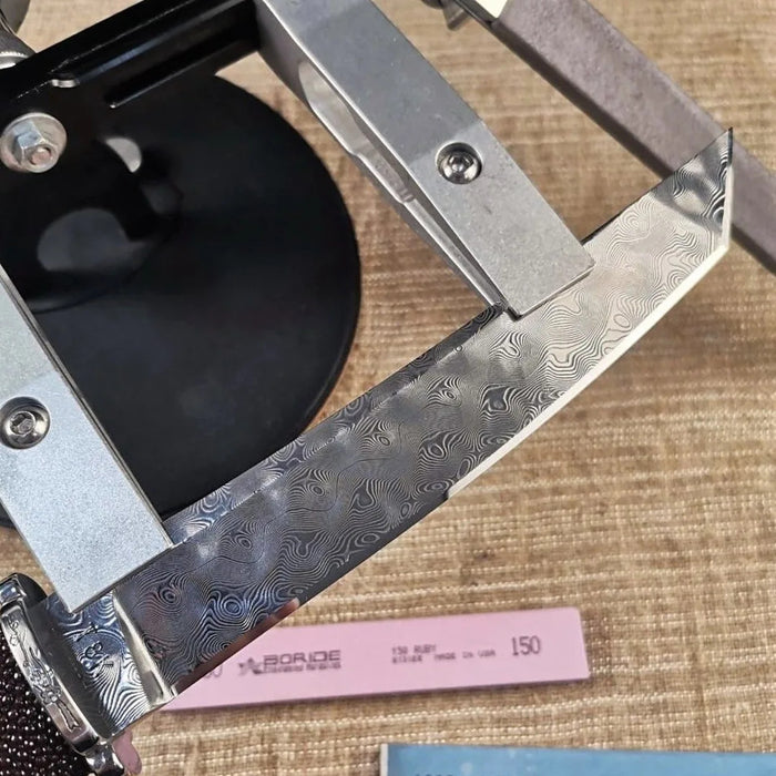 How to create a mirror edge on a knife?