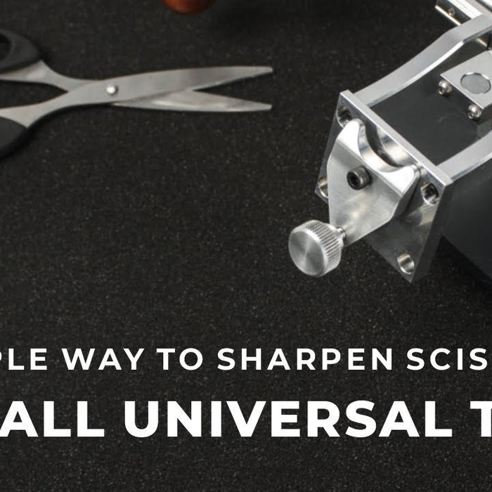 Small Universal Table. Simple Way to Sharpen Scissors. (English)