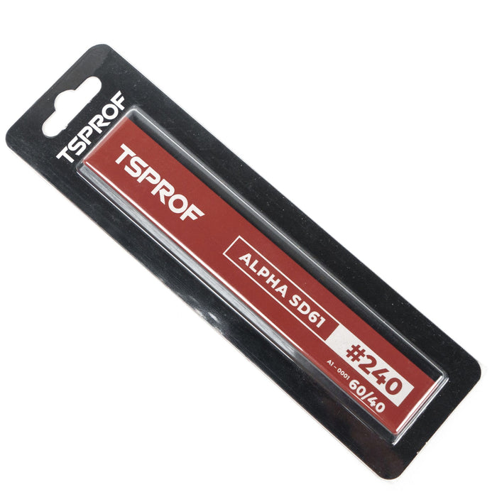 TSPROF Alpha SD61 Resin Diamond Sharpening Stone, 6", 60/40 (240 Mesh) Grit