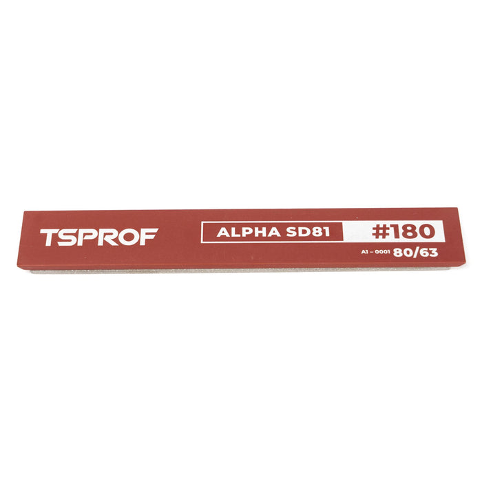 TSPROF Alpha SD81 Resin Diamond Sharpening Stone, 6", 80/63 (180 Mesh) Grit