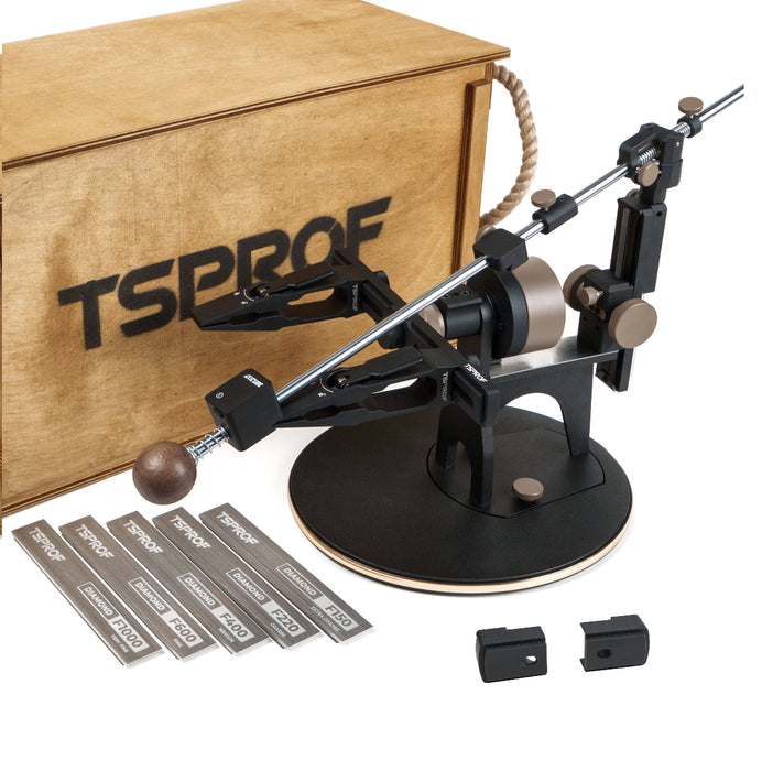 TSPROF К03 Pro SE Quick Edition + accesorios L + curso profesional de afilado