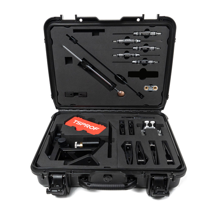 Kit d'affûtage de couteaux TSPROF K4 Maximum 2026, avec étui