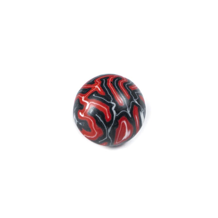 TSPROF Crazy Fiber Ball Handle, 8 mm (Red Agate)