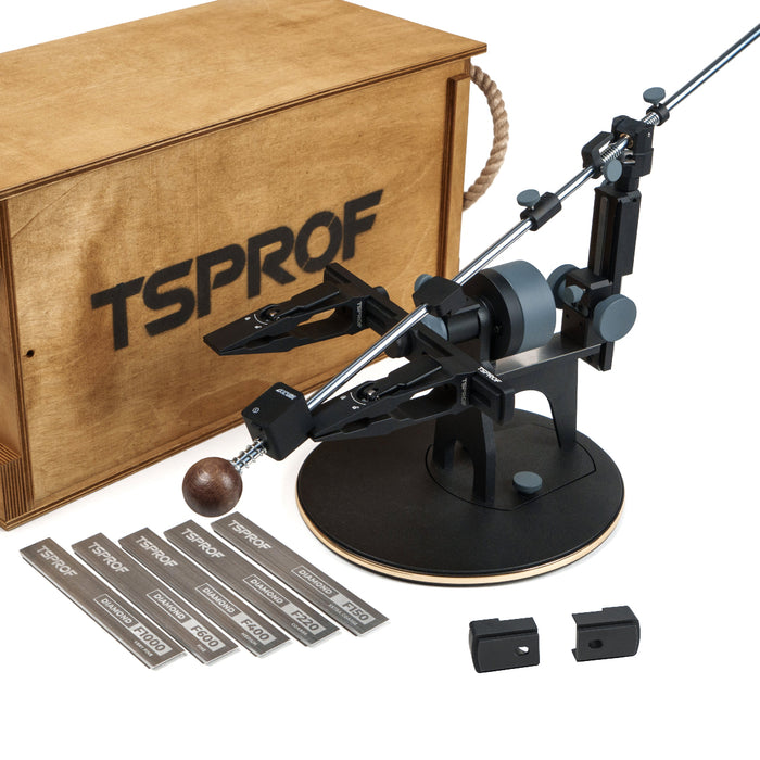 TSPROF К03 Pro SE Quick Edition + accesorios L + curso profesional de afilado