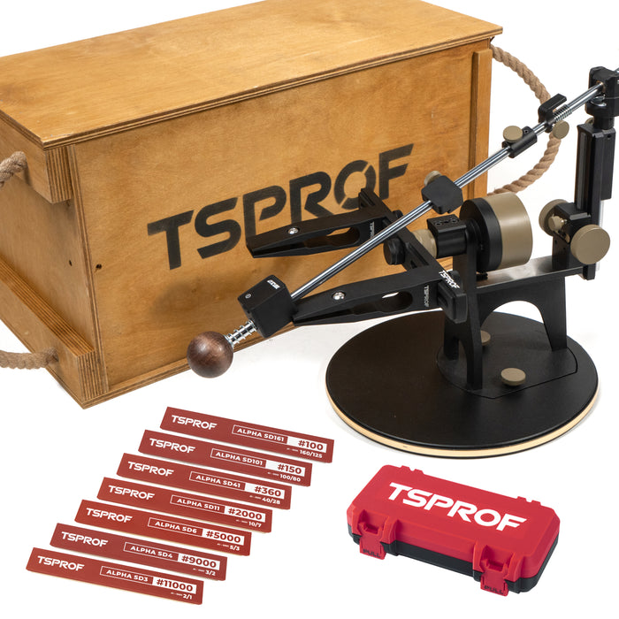 TSPROF K03 Pro SE + Alpha SD161 - SD3 Sharpening Kit