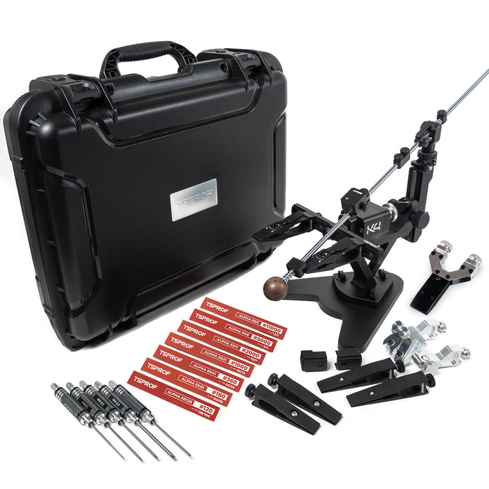 TSPROF K4 Maximum v2 2026 Knife Sharpening Kit, Carrying Case