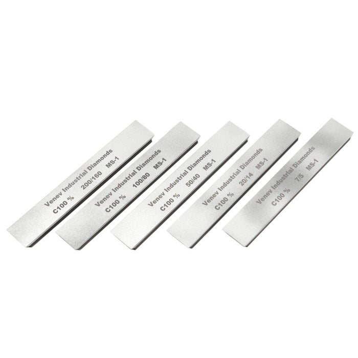 6" in. Venev MS-1 Set Of One-Sided Diamond Sharpening Stones (5 pcs)