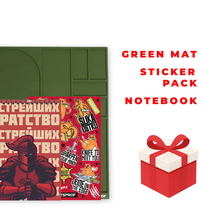 TSPROF Pioneer Sharpening Kit + Folding Base