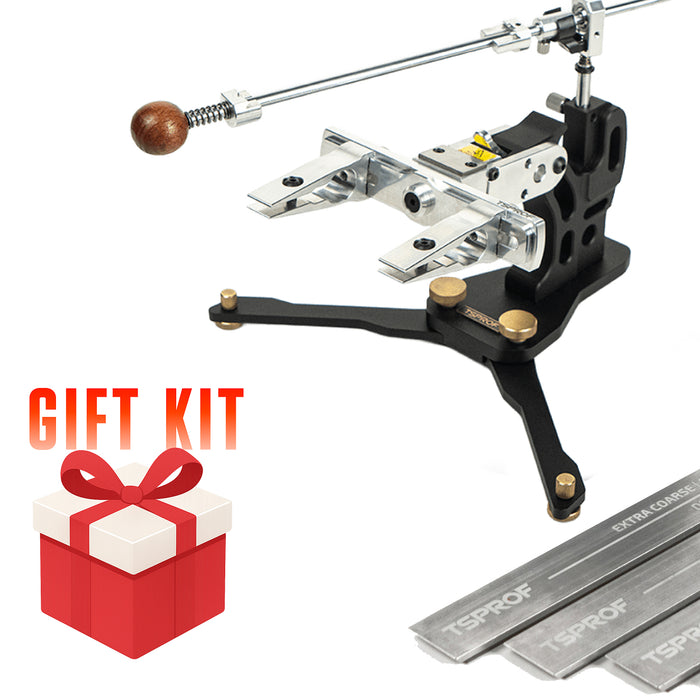 TSPROF Pioneer Sharpening Kit + Folding Base