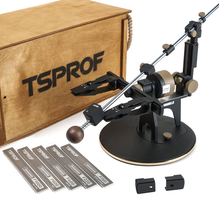 TSPROF К03 Pro SE Quick Edition + accesorios L + curso profesional de afilado