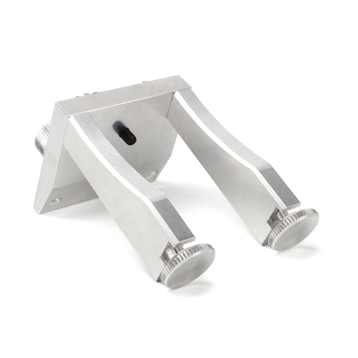 TSPROF Blitz Pro scissors clamp, rear side close-up view, white background