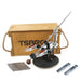TSPROF Quick Edition sharpening kit with additional clamps and wooden box on a white background