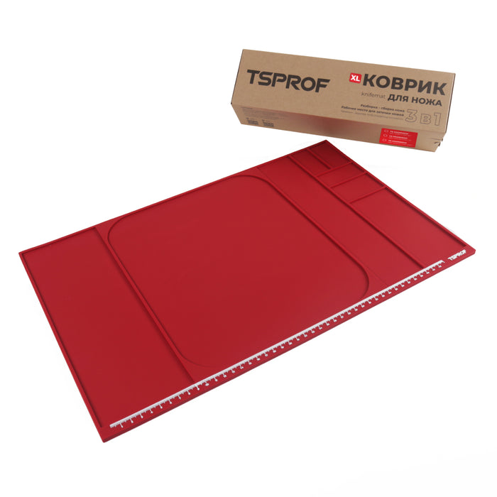 TSPROF XL Knife Mat (Red)