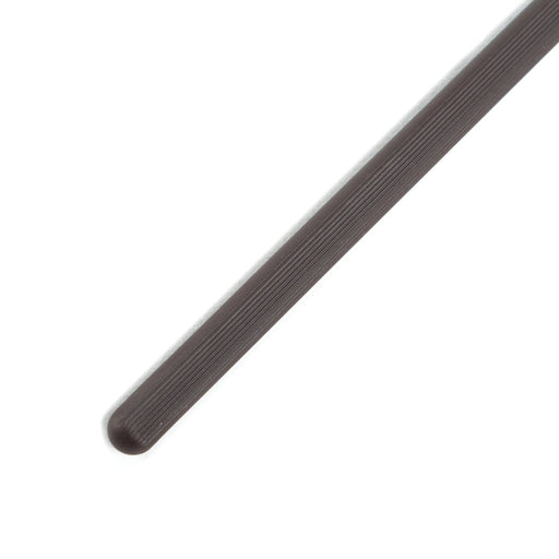 TSPROF honing rod on white background, close-up view of 2000 grit side