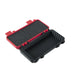 TSPROF plastic case for abrasives, opened, showing special variable depth feature, white background