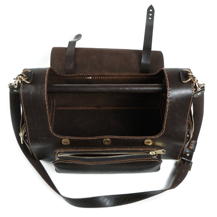 TSPROF Custom Leather Carrying Bag (Brown)