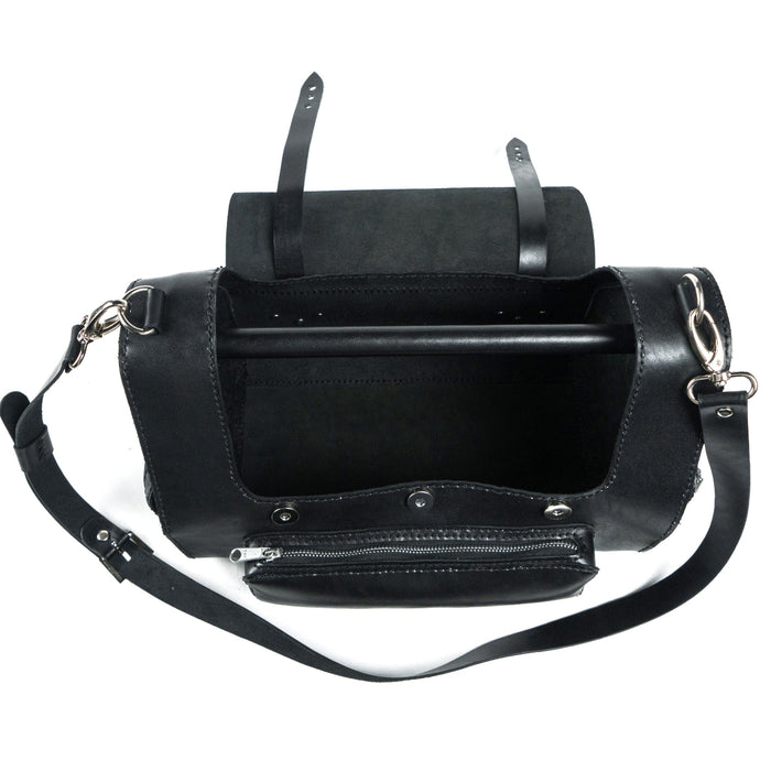 fin mini backpack allsaints TSPROF Custom Leather Carrying Bag (Black)