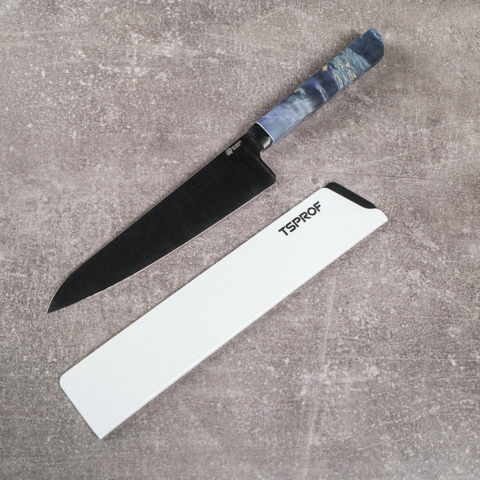 TSPROF Knife Sheath, ABS Plastic, Felt Lining, 260 mm