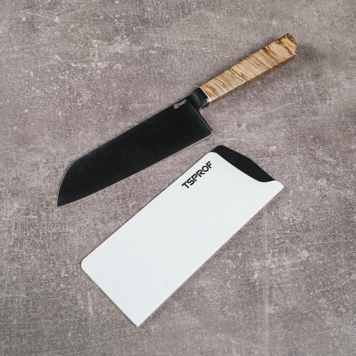 TSPROF Knife Sheath, ABS Plastic, Felt Lining, 195 mm, wide