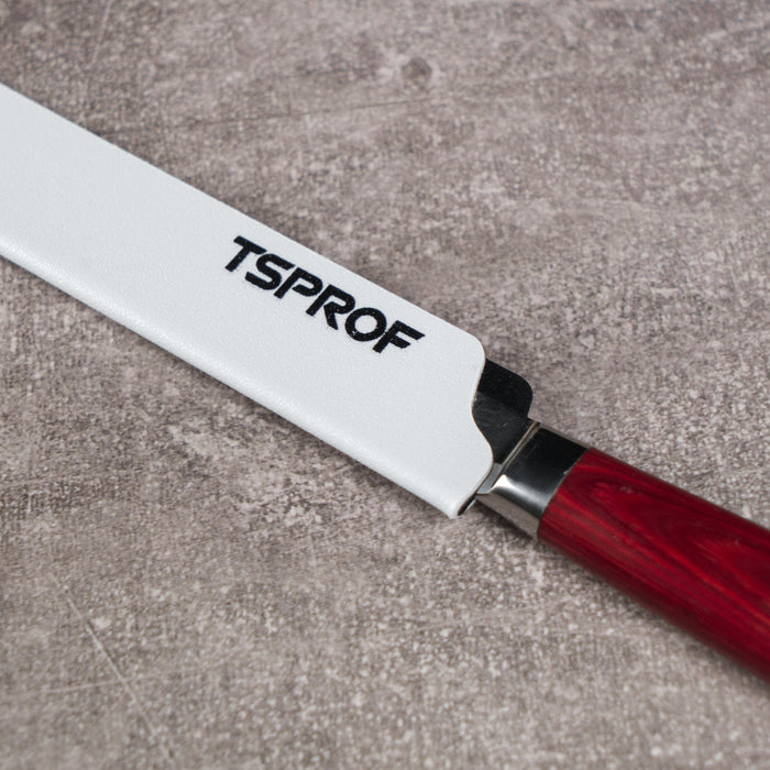 TSPROF Knife Sheath, ABS Plastic, Felt Lining, 135 mm