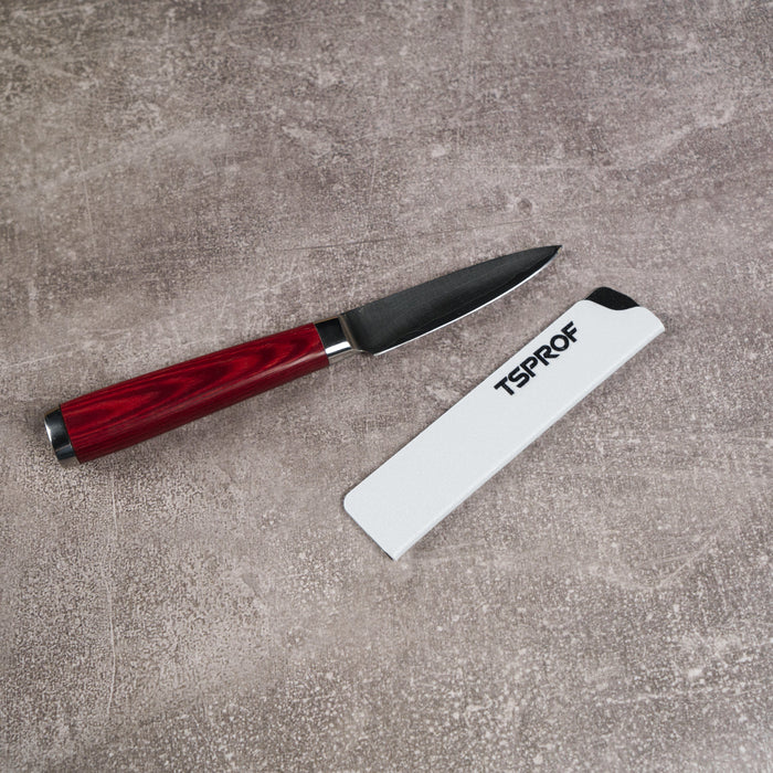 TSPROF Knife Sheath, ABS Plastic, Felt Lining, 135 mm