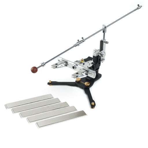 TSPROF Pioneer GE Max sharpening kit with diamond sharpening plates on white background