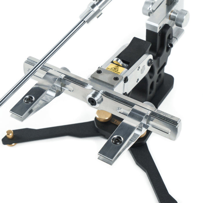 TSPROF Pioneer GE Max extended clamping arm close-up on white background