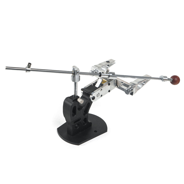 TSPROF Pioneer sharpener on white background, back view, right side