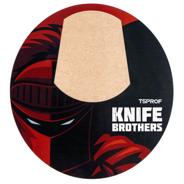 Metal Sticker «Knife Brothers» For TSPROF Steel Stand