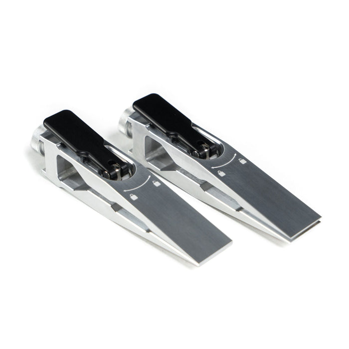 TSPROF Quick Fillet Clamps with black locking levers on white background, 3/4 view