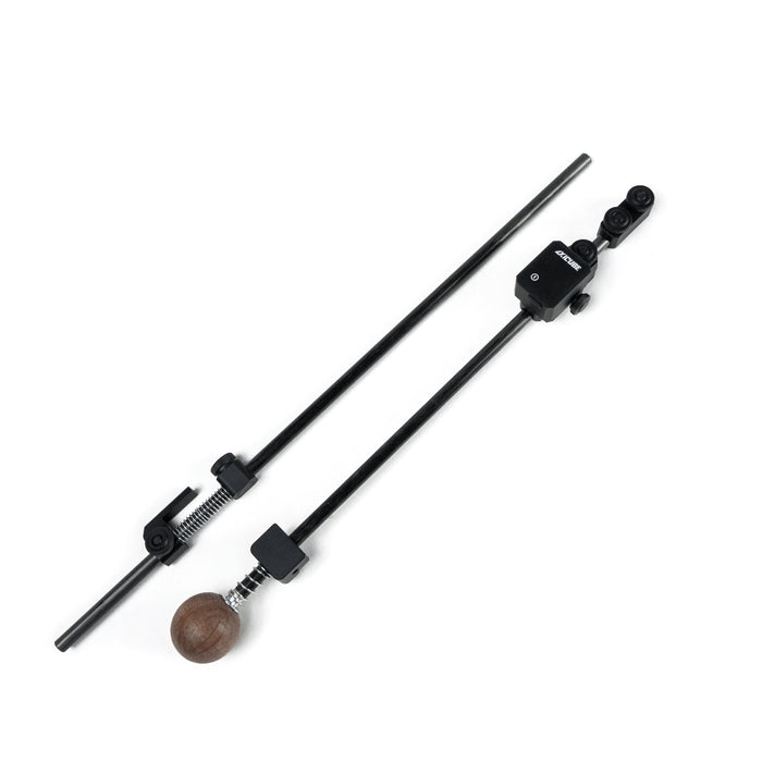 Soporte abrasivo TSPROF Axicube Shift con varilla guía de carbono, mate