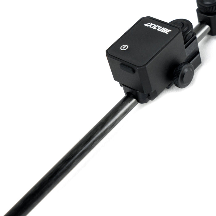 Soporte abrasivo TSPROF Axicube Shift con varilla guía de carbono, mate