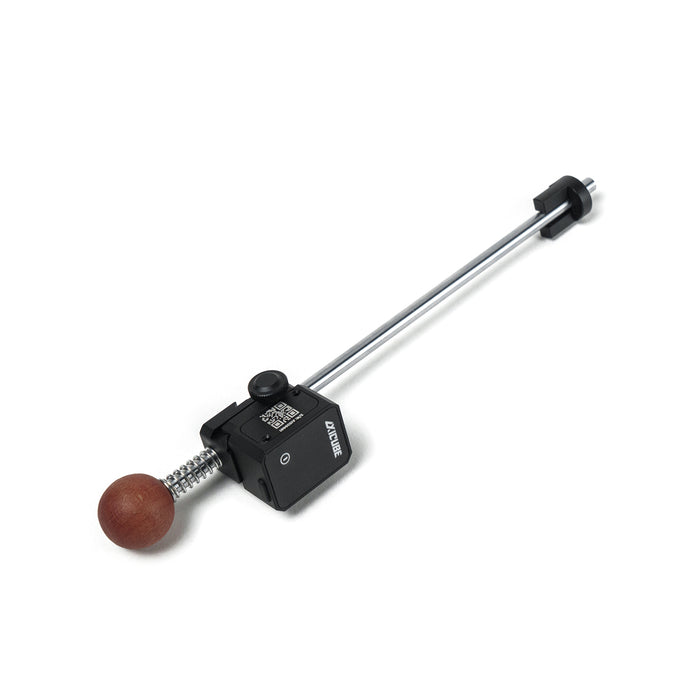 Soporte Abrasivo TSPROF con Medidor de Ángulo de Desplazamiento Axicube, 6 mm, mate