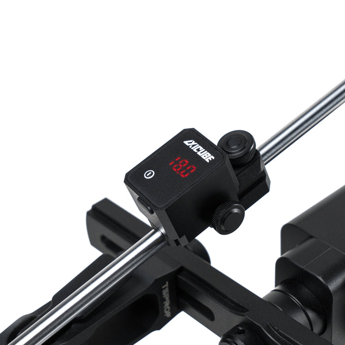Medidor de ángulo de cambio Axicube TSPROF, 8 mm, mate