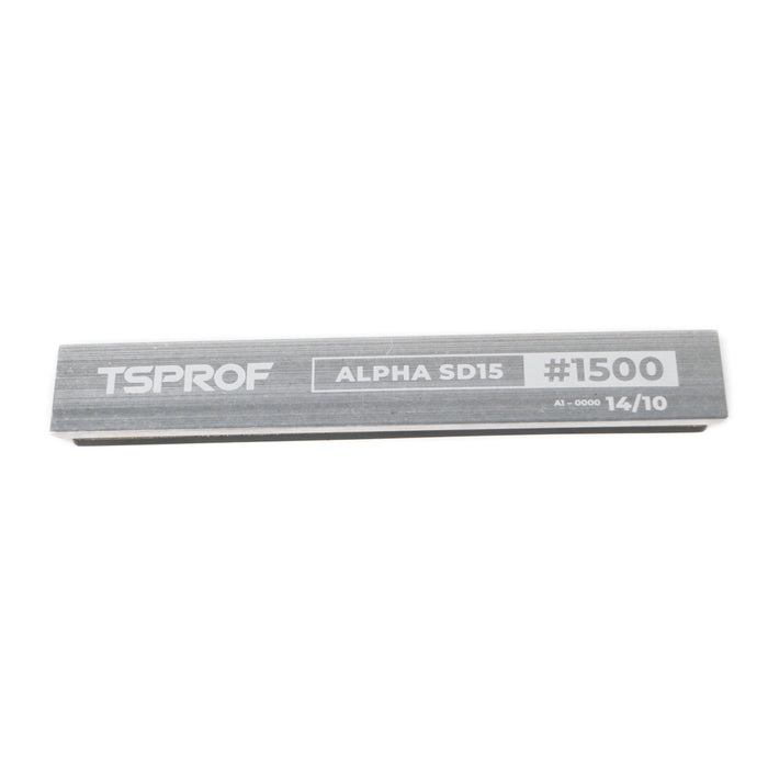 TSPROF Alpha Resin Diamond Sharpening Stone, 6", SD15, 14/10 (1500 Mesh) Grit