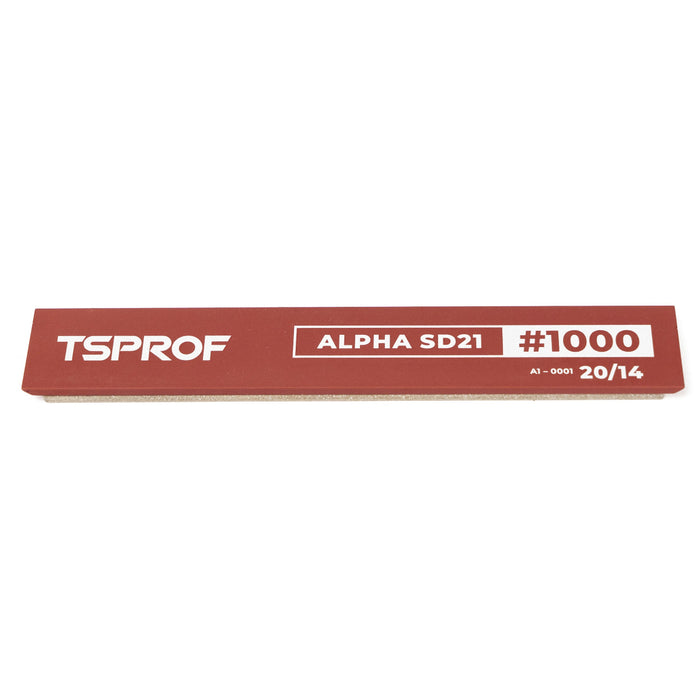 TSPROF Alpha SD21 Resin Diamond Sharpening Stone, 6", 20/14 (1000 Mesh) Grit