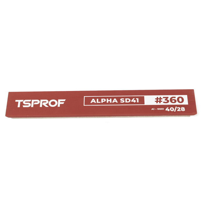 TSPROF Alpha SD41 Resin Diamond Sharpening Stone, 6", 40/28 (360 Mesh) Grit