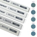 TSPROF Delta OA sharpening stones with grit labels on a white background