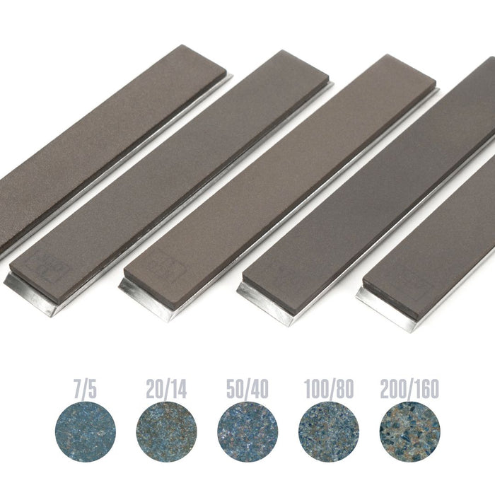 6" in. Venev MS-1 Set Of One-Sided Diamond Sharpening Stones (5 pcs)