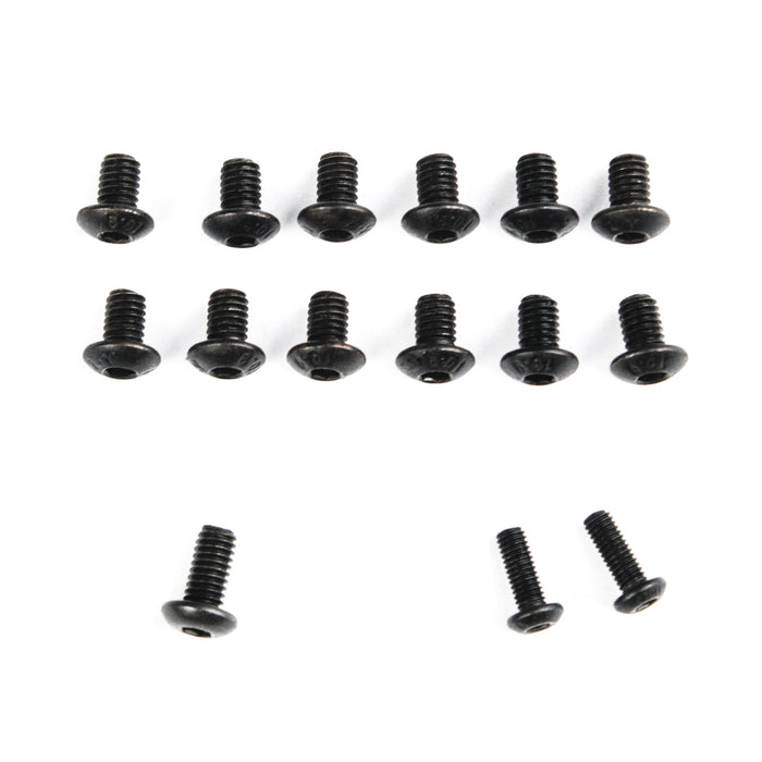 Set of screws for single fillet clamp